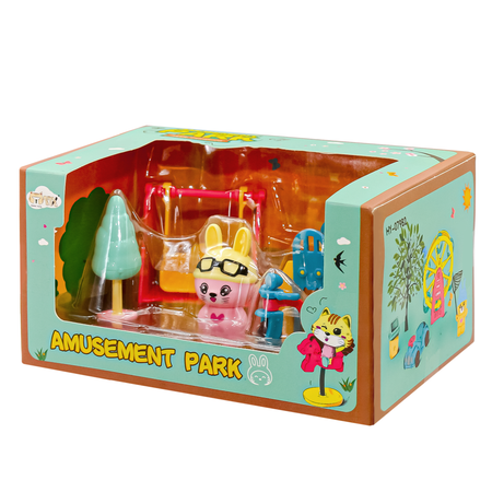 Игровой набор SHARKTOYS Мяу-мяу: Детская площадка