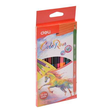 Карандаши цветные Deli 12 шт.