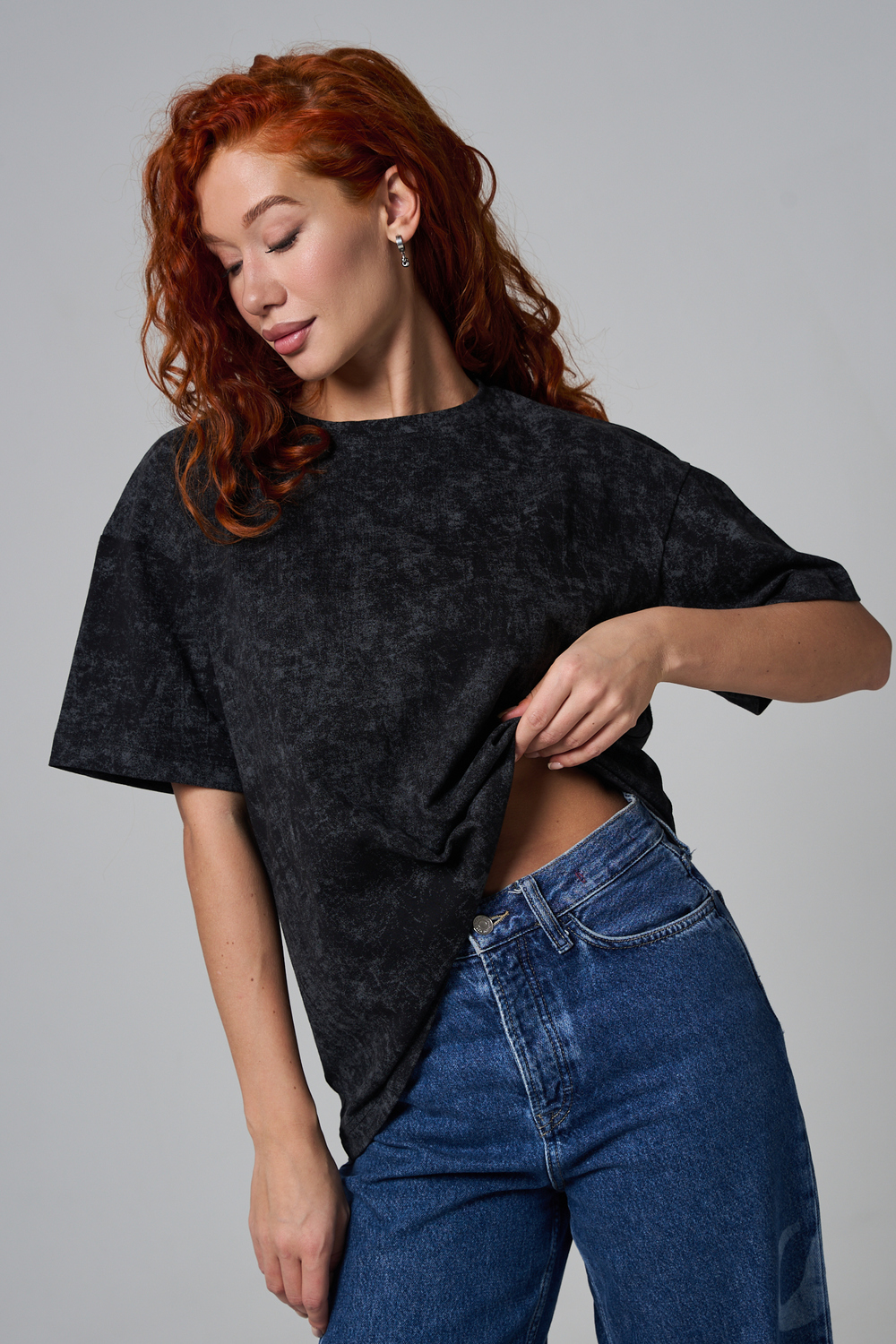 Футболка Ifeizion 14502 черный - фото 2