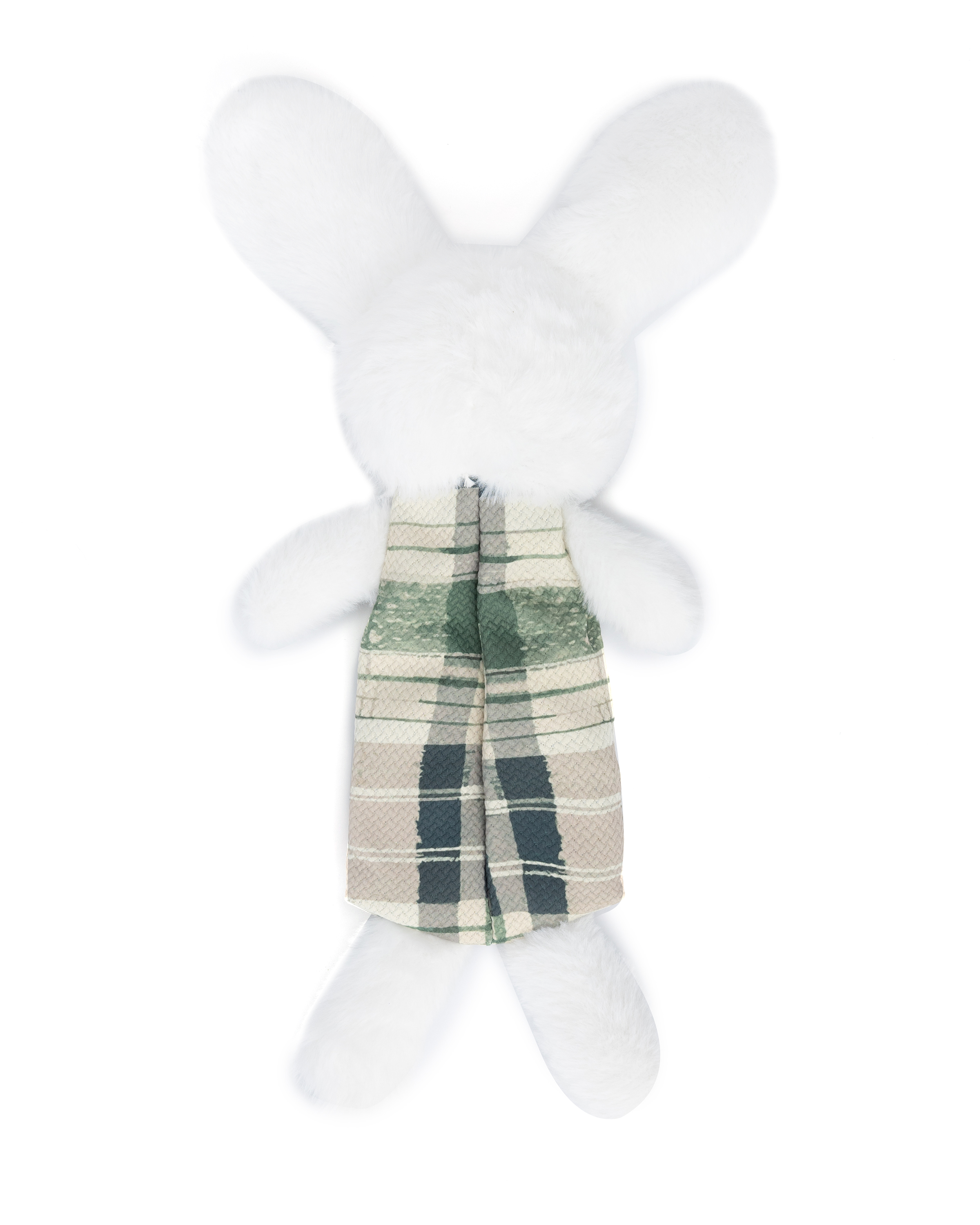 Игрушка для собак Barbaks Кролик Коля мягкая пищит шуршит 42*19см - фото 2