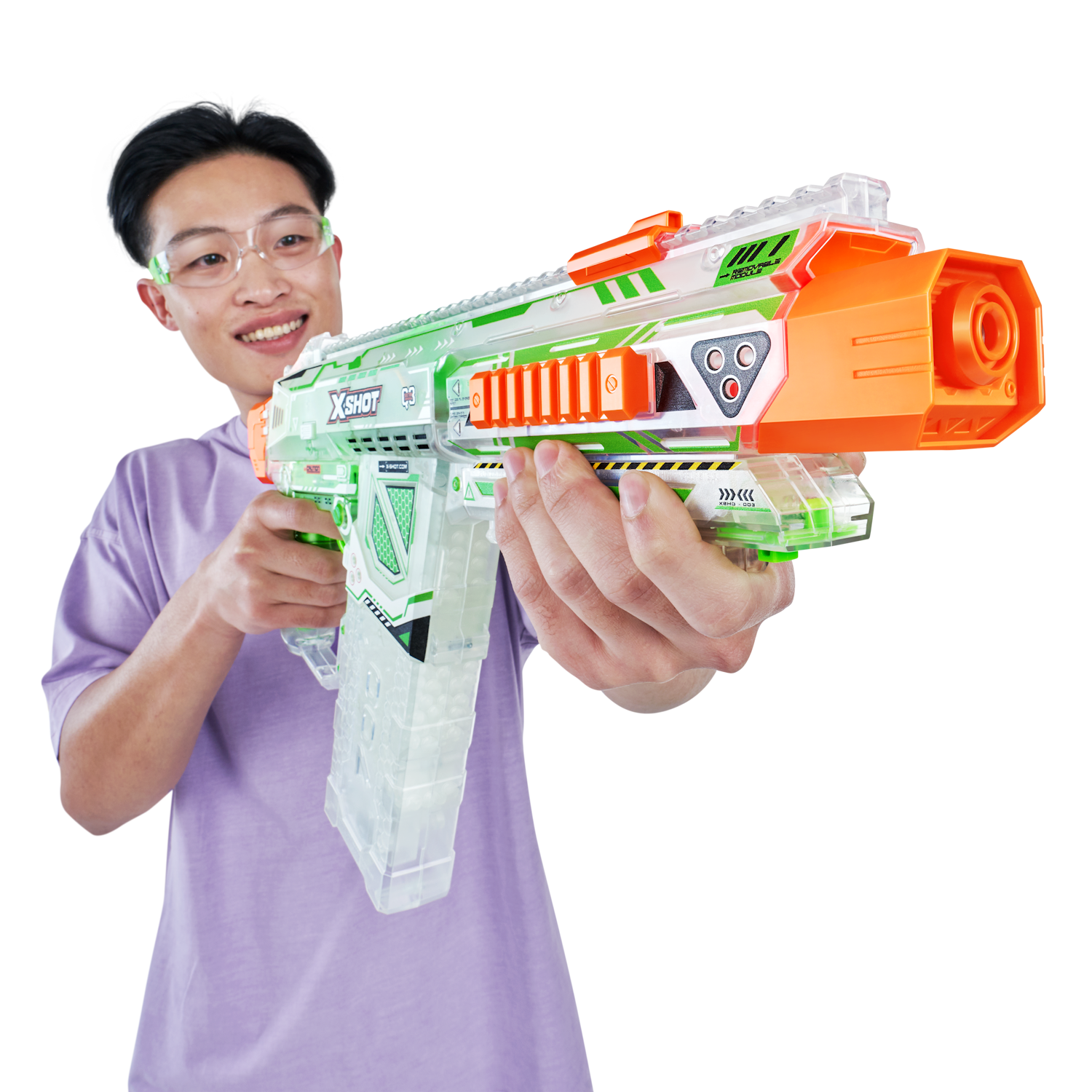 Бластер Zuru XSHOT hyper gel большой - фото 8