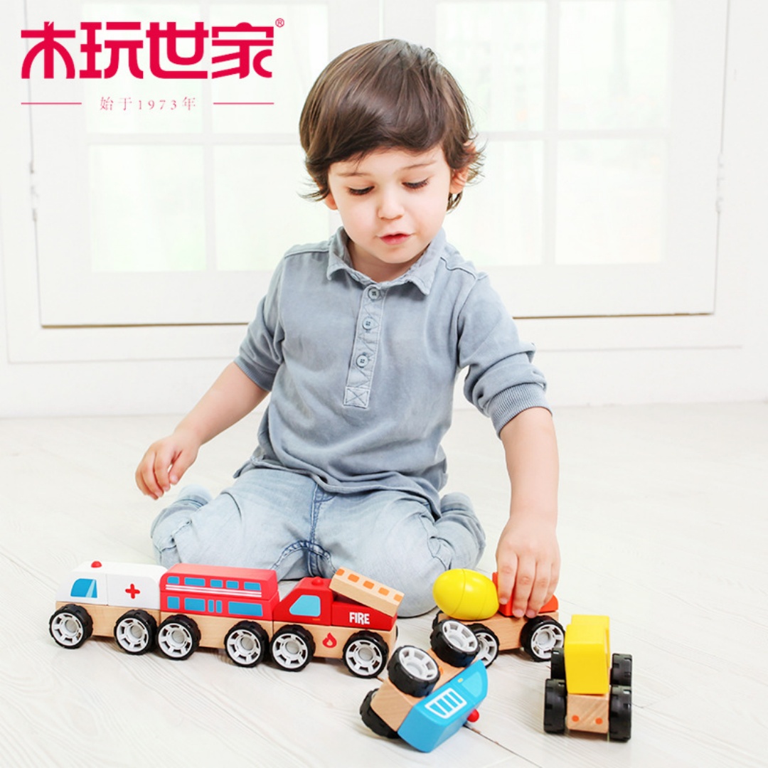 Игрушка IWOOD каталка - фото 4