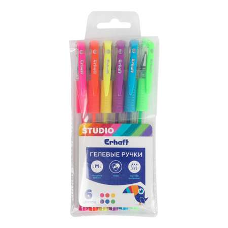 Ручка гелевая Erhaft 6 шт.