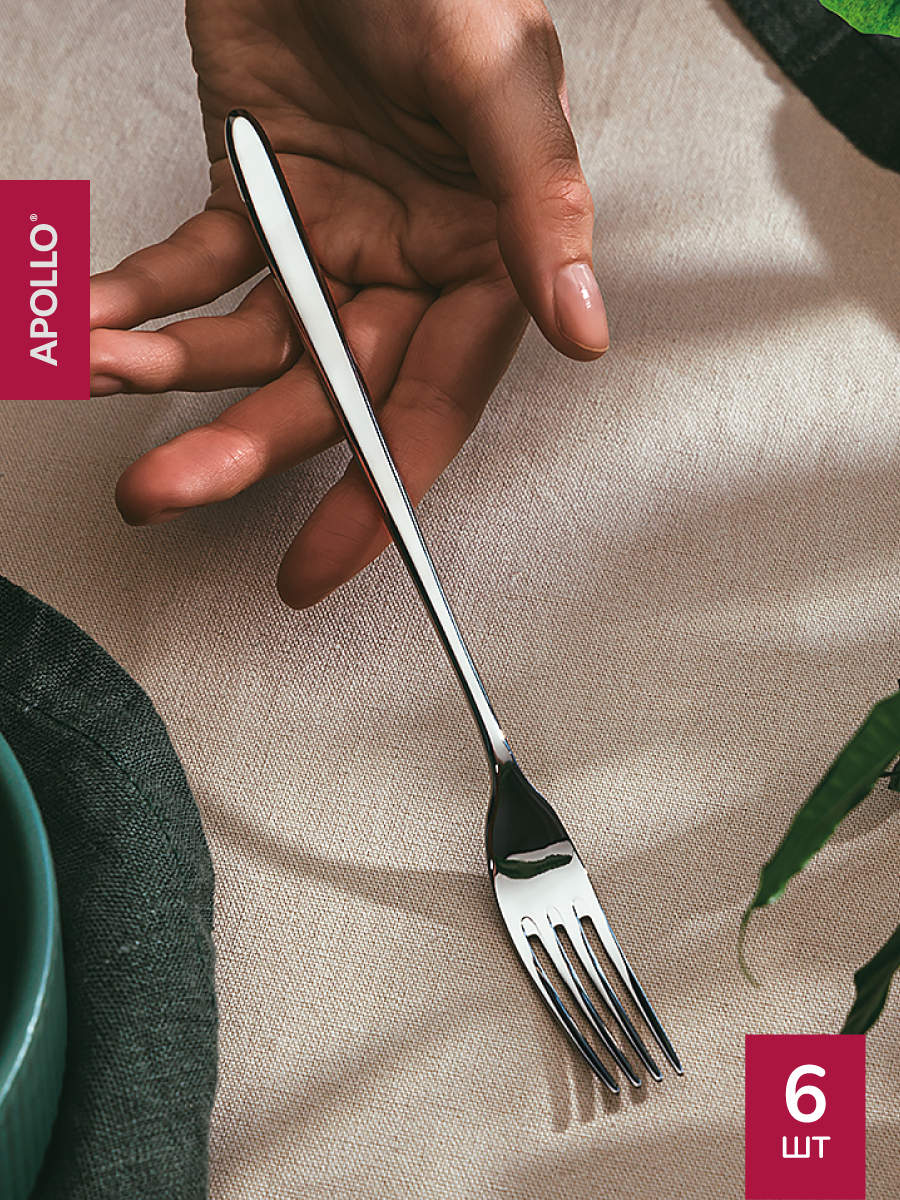 Набор вилок столовых APOLLO 6 предметов - фото 1