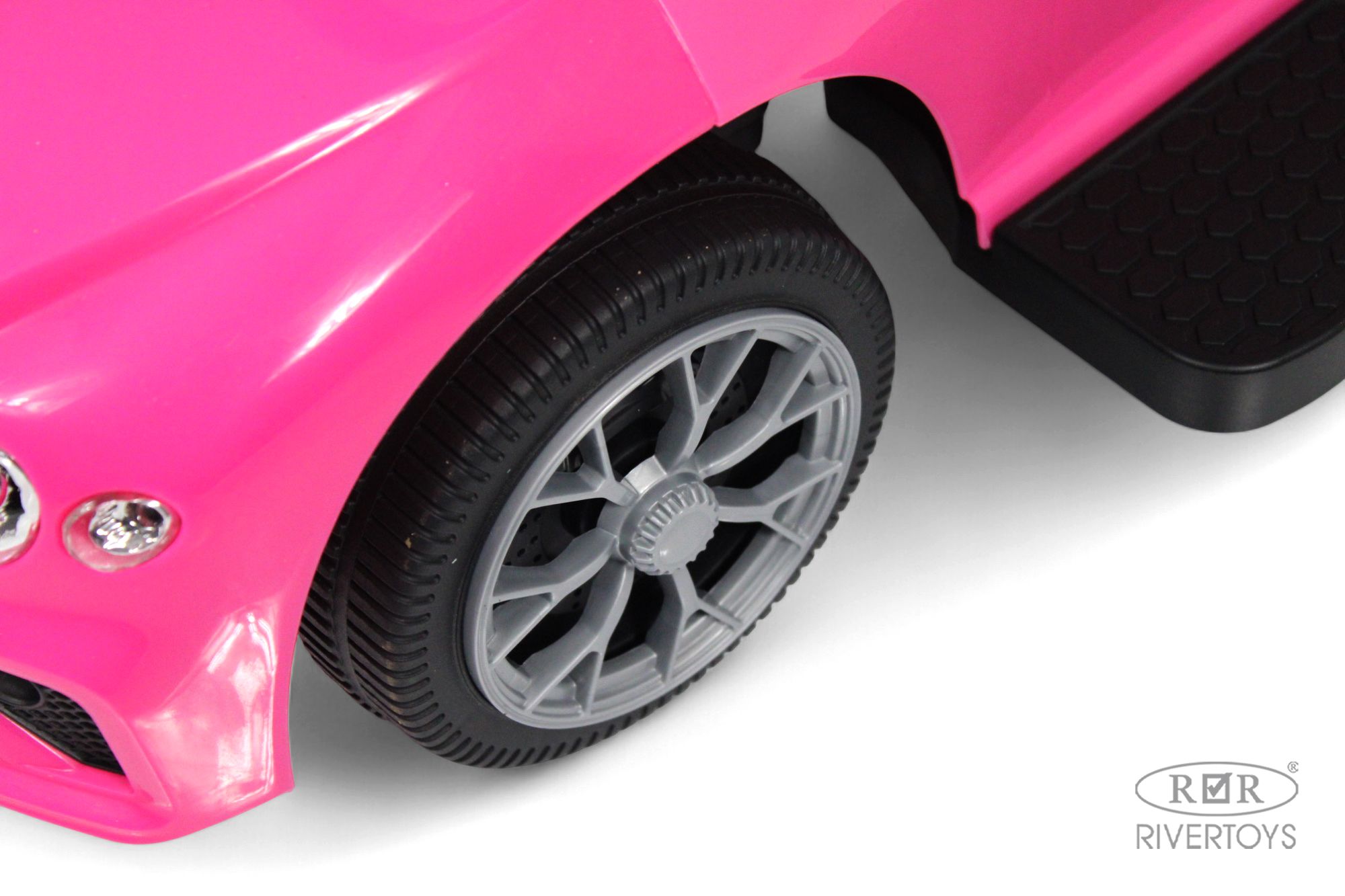 Каталка RIVERTOYS Z005ZZ-T-PINK розовый - фото 7