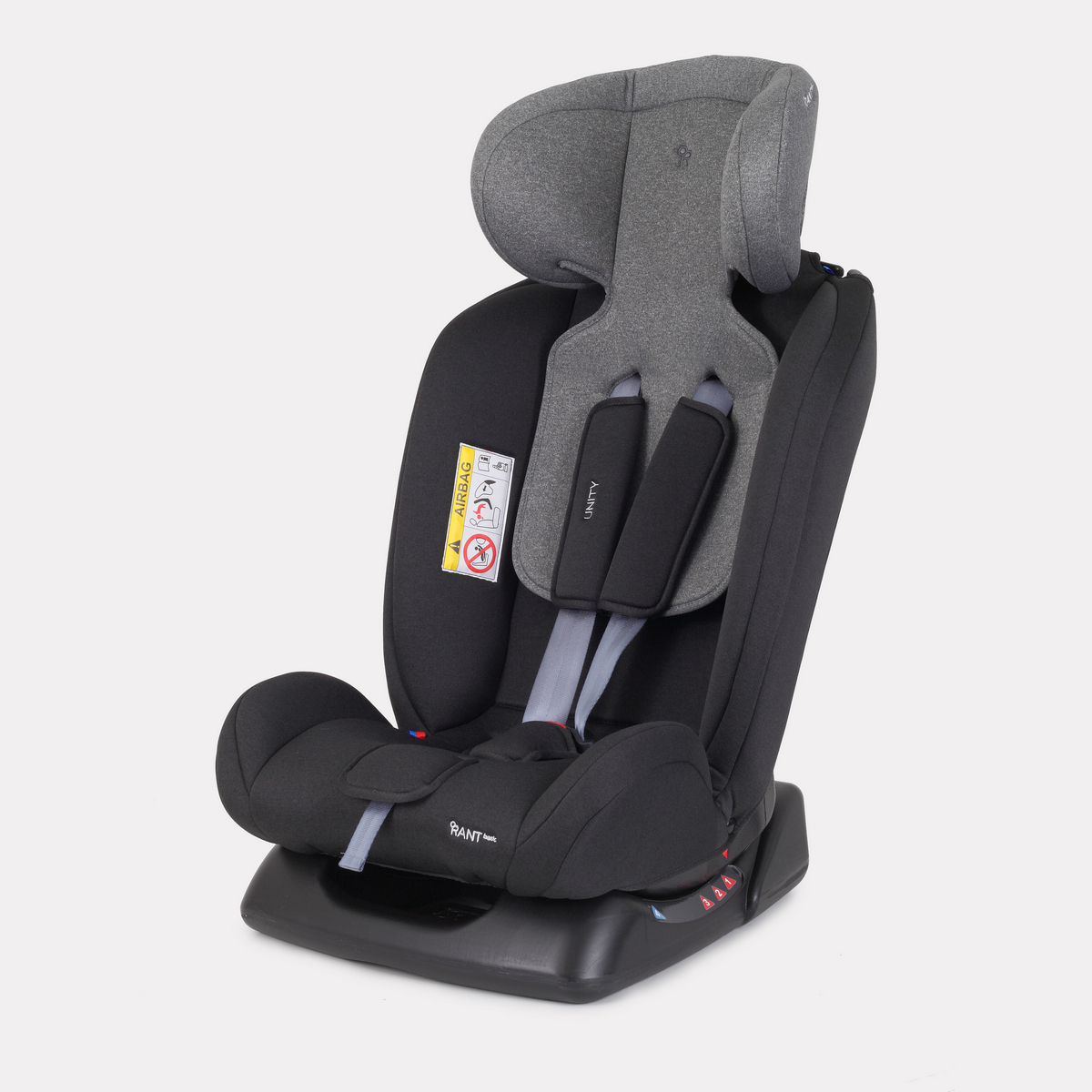 Автокресло Rant Basic Unity 0+/1/2/3 (0-36 кг) серый - фото 12