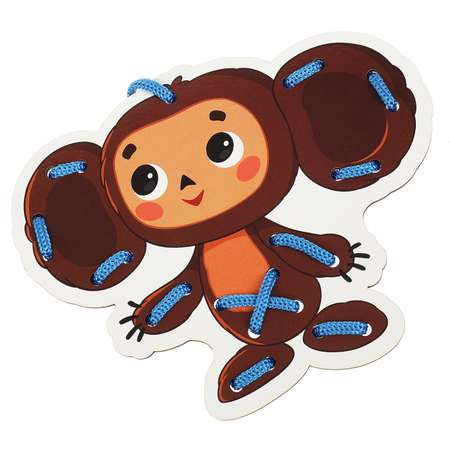 Игрушка Буратино Союзмультфильм Шнуровка деревянная 367522