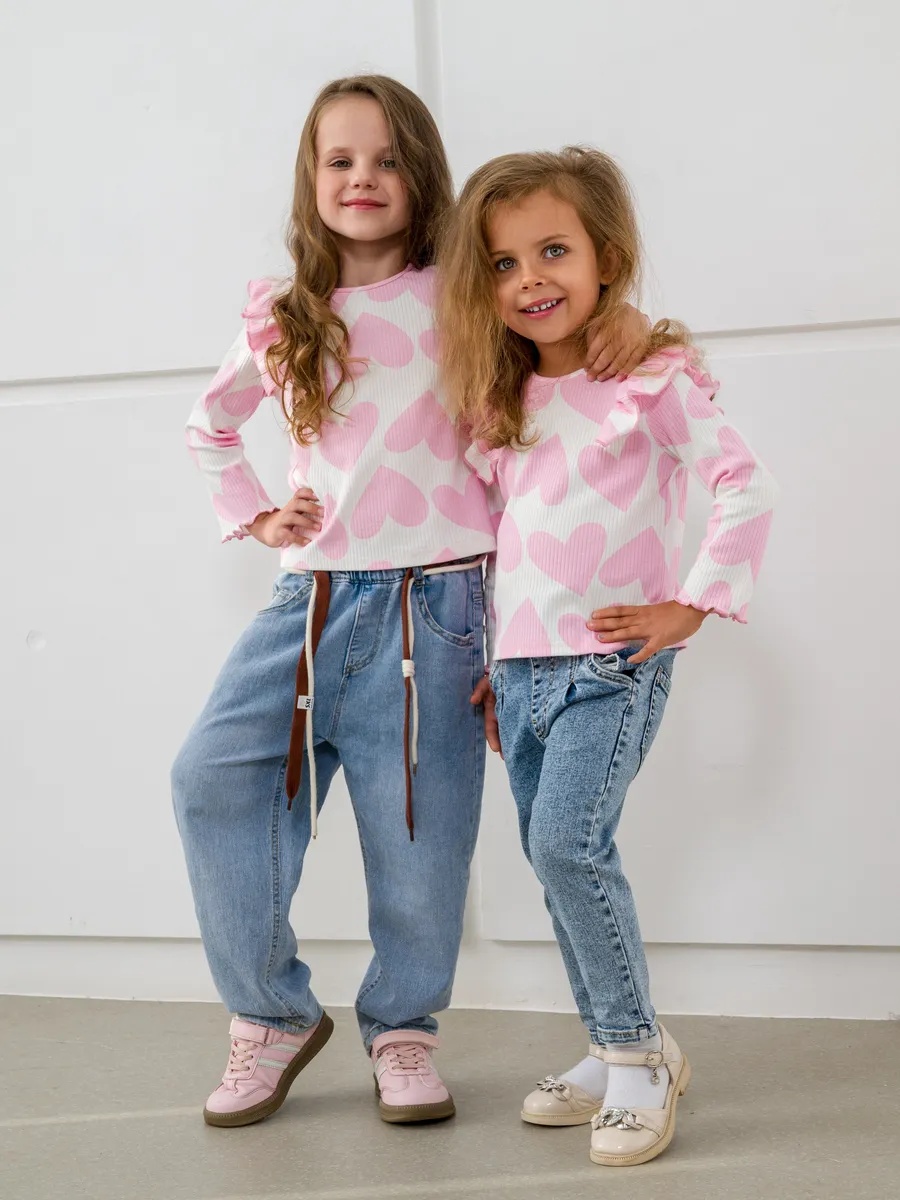 Лонгслив NATIVIA ЛОНГ/СЕРДЕЧКИРОЗОВЫЕ - фото 12