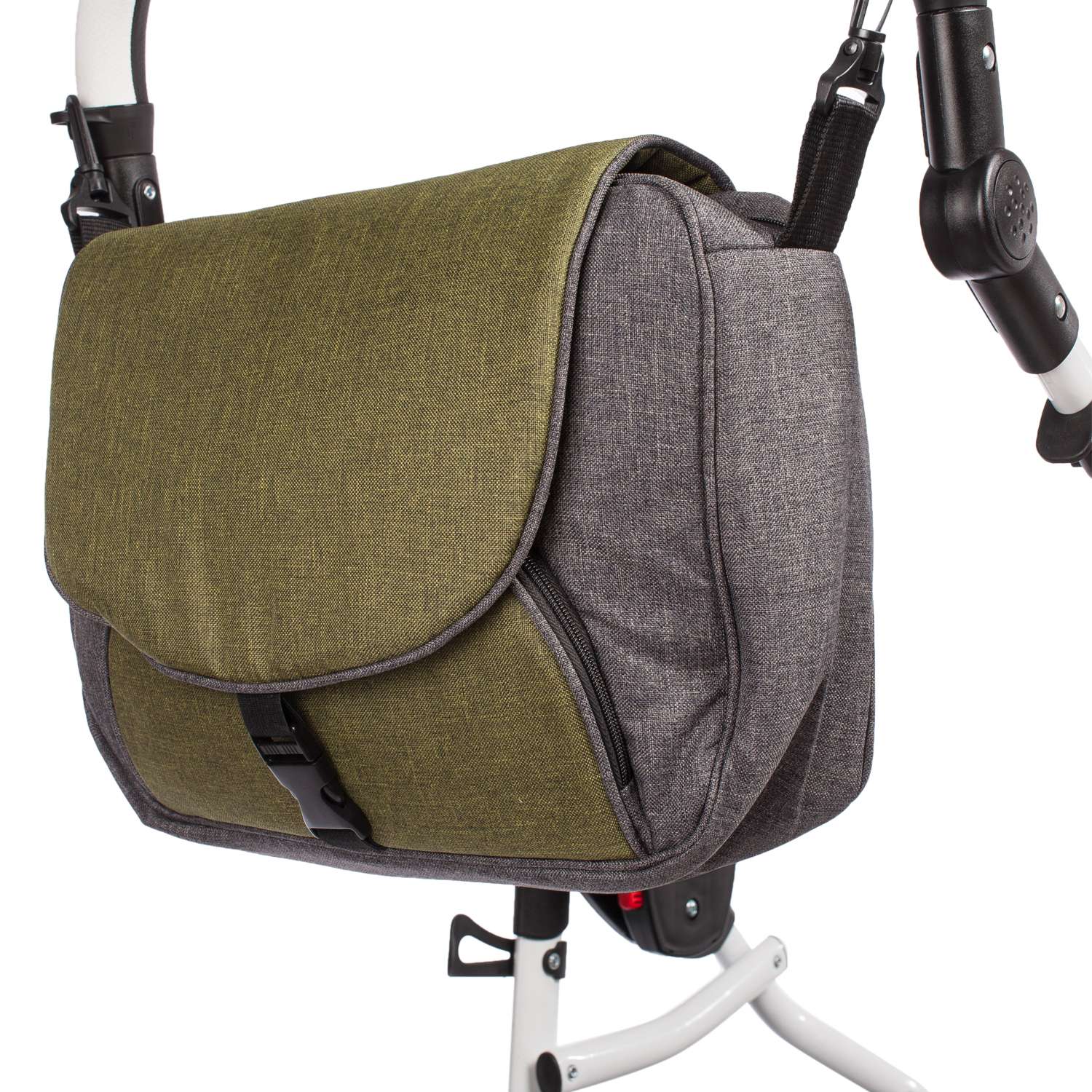 Коляска 2в1 Babyton Dizzy Dark Grey-Green - фото 10