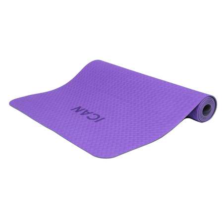 Коврик для фитнеса и йоги ICAN 173x61x0.5 см IFM-301