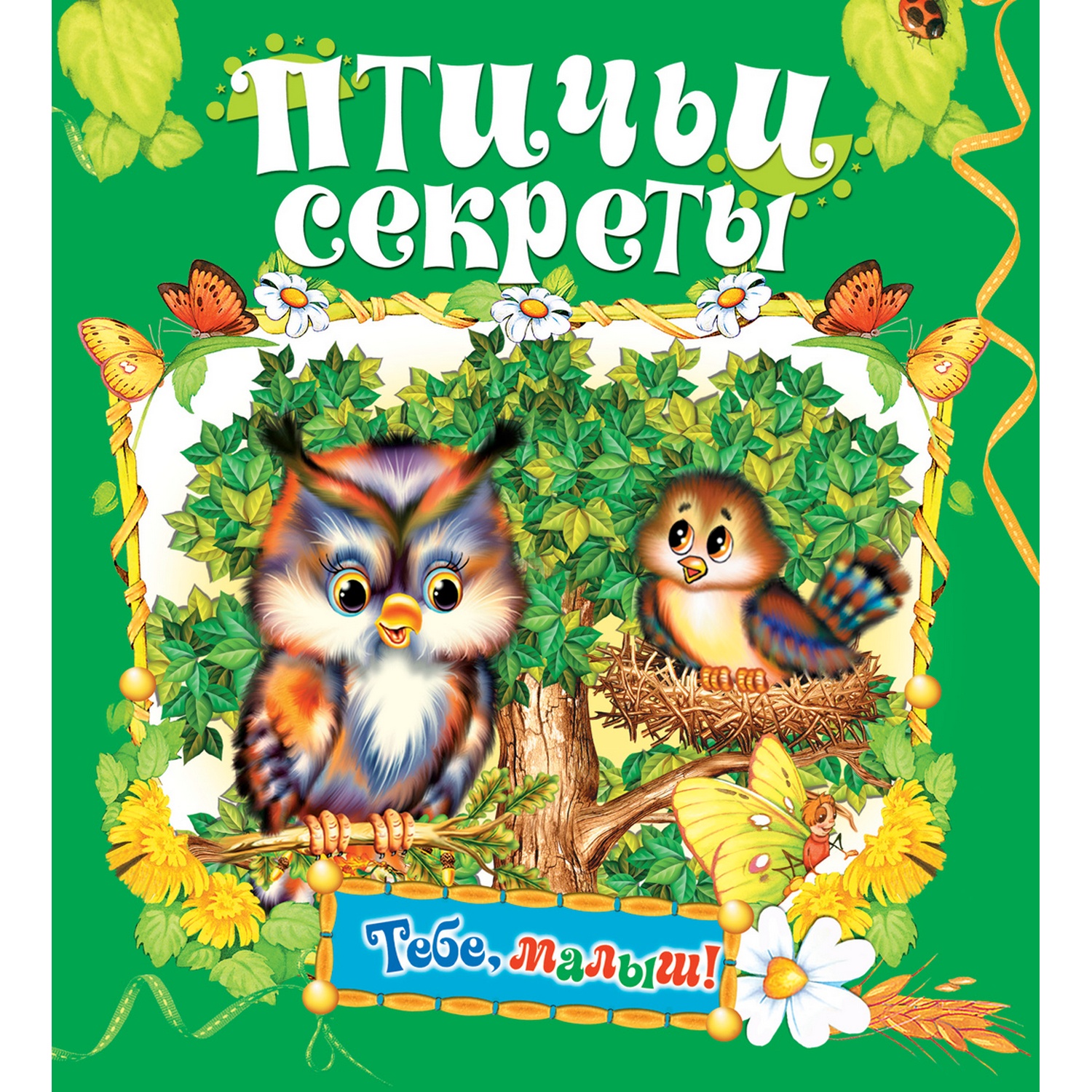 Книга Русич Птичьи секреты. Сборник детских стихов - фото 1