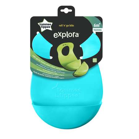 Нагрудник Tommee tippee пластик