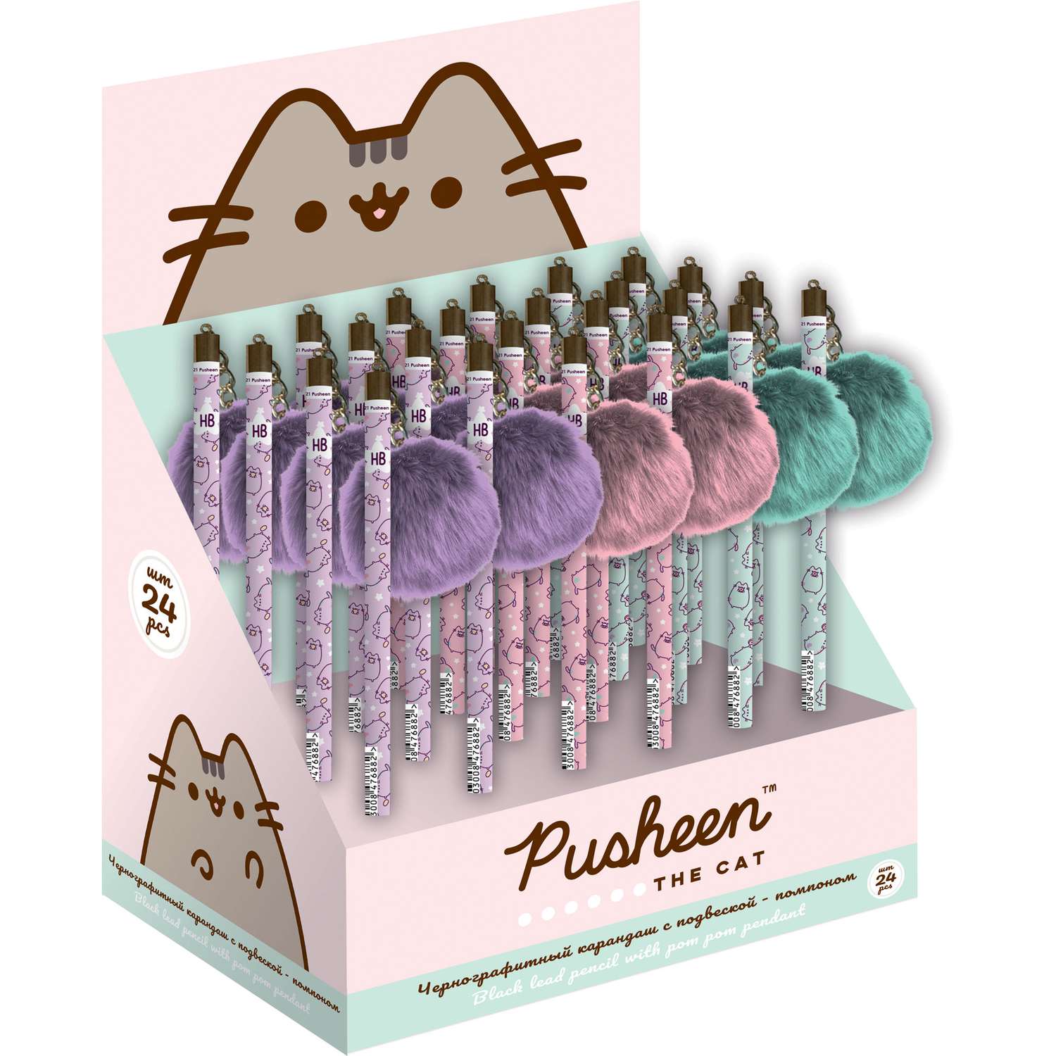 Карандаши чернографитные Pusheen 1 шт. - фото 5