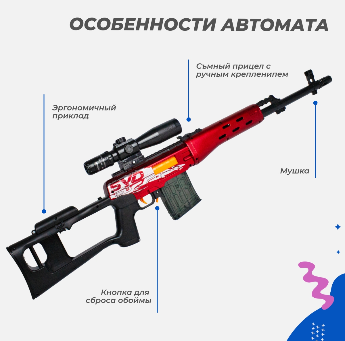 Снайперская винтовка Story Game - фото 4