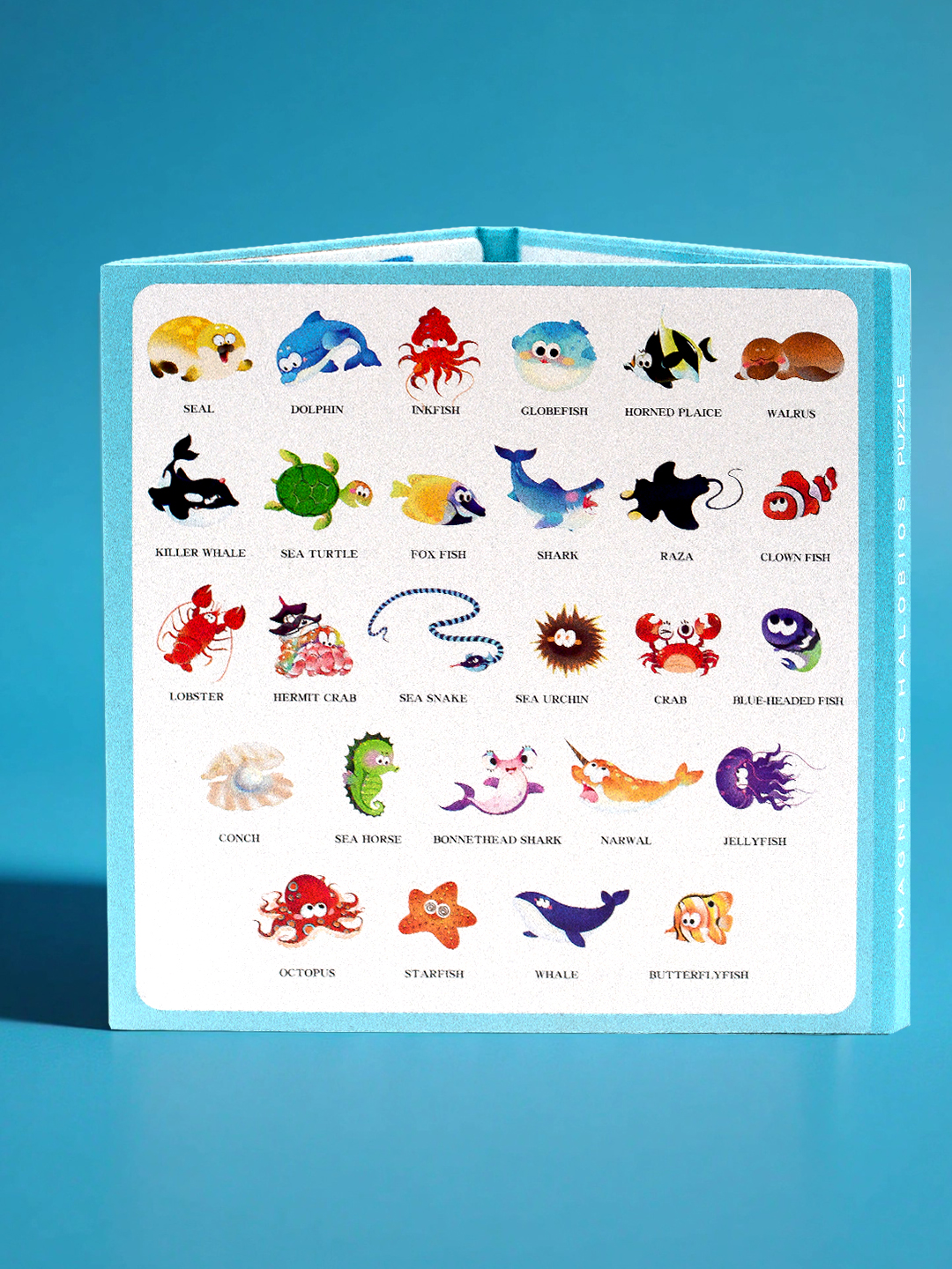 Настольная игра Madliani Книжка-пазл магнитная 3 в 1 - фото 5