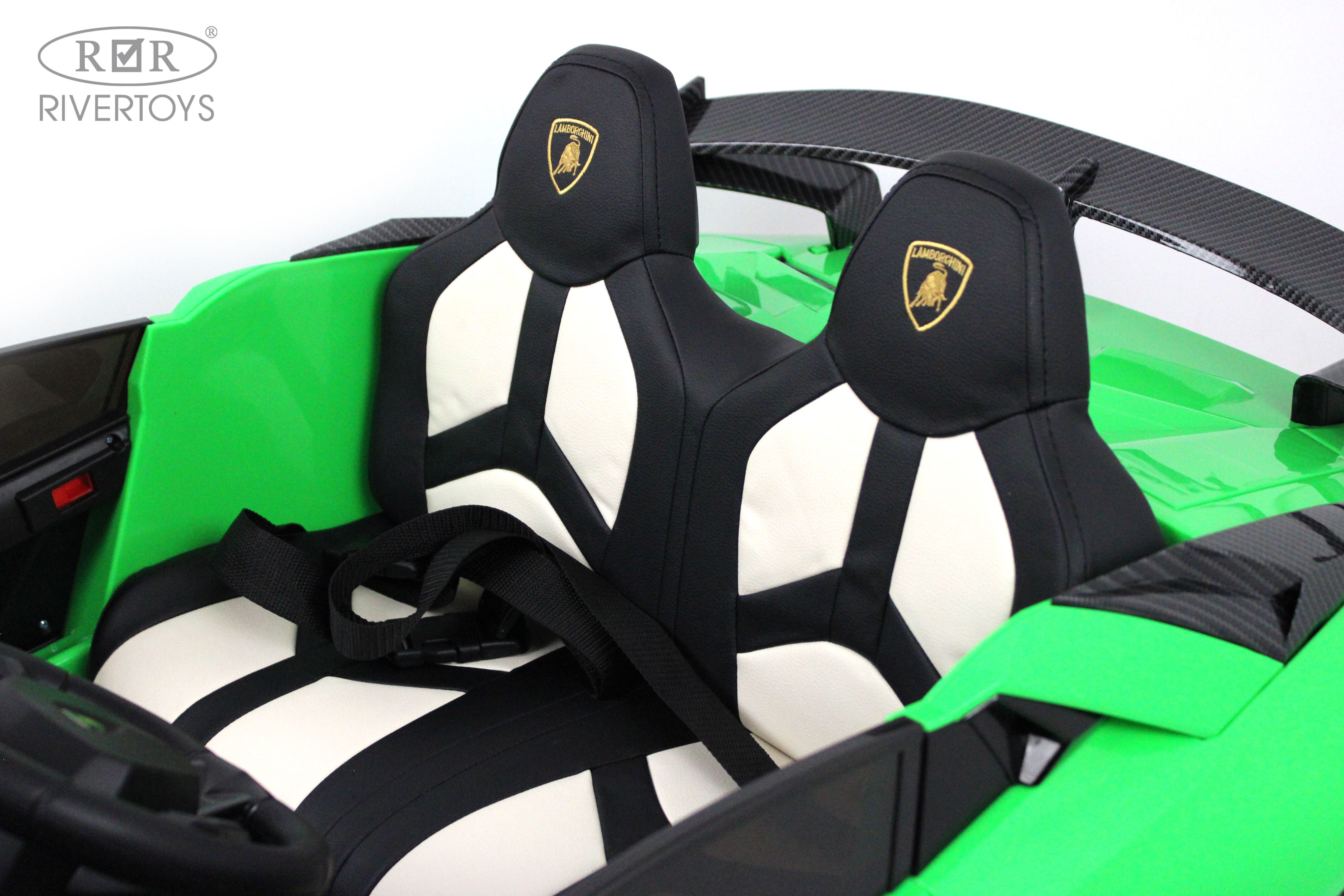 Электромобиль RIVERTOYS A111MP-GREEN С пультом ДУ - фото 26