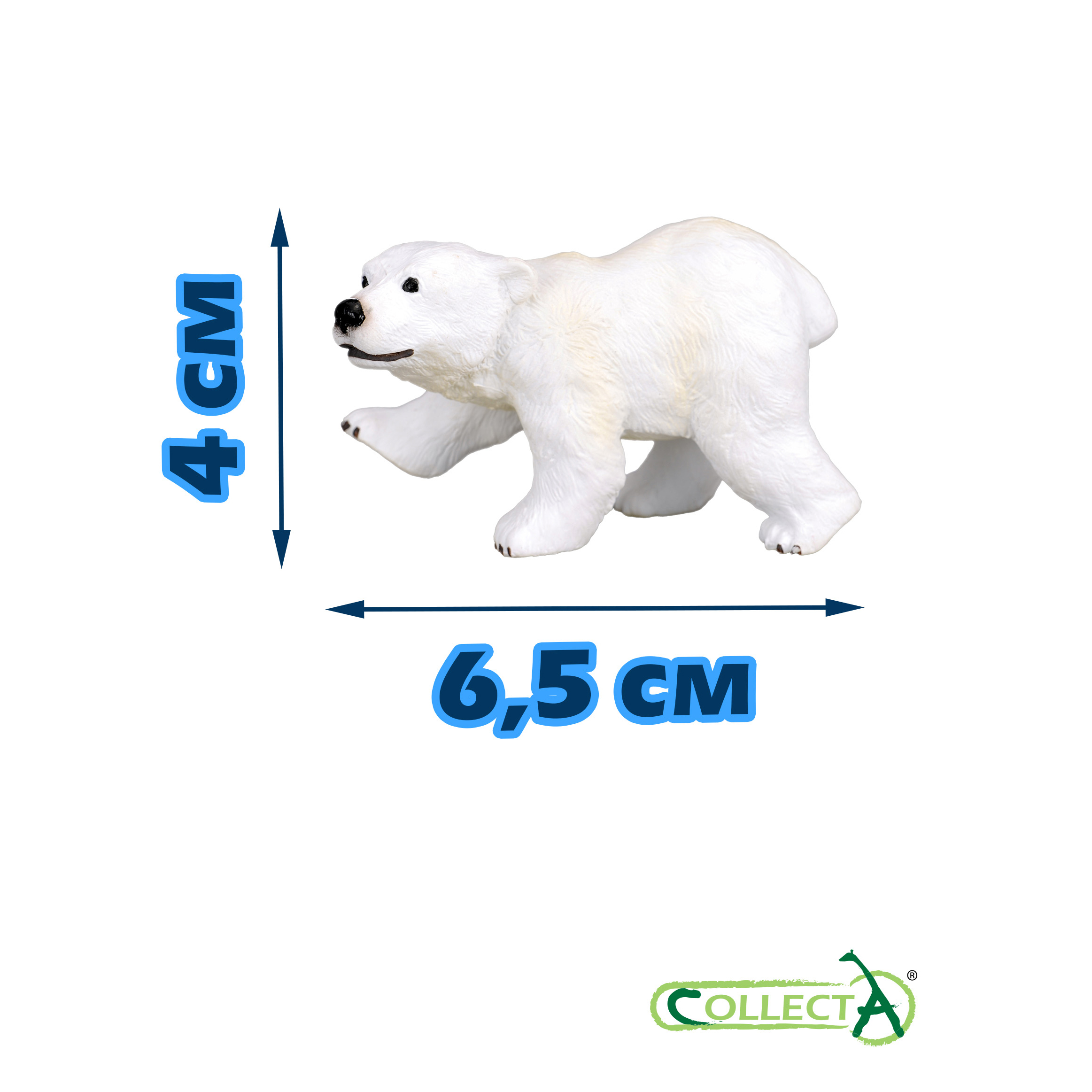 Фигурка Collecta Медвежонок полярного медведя - фото 2