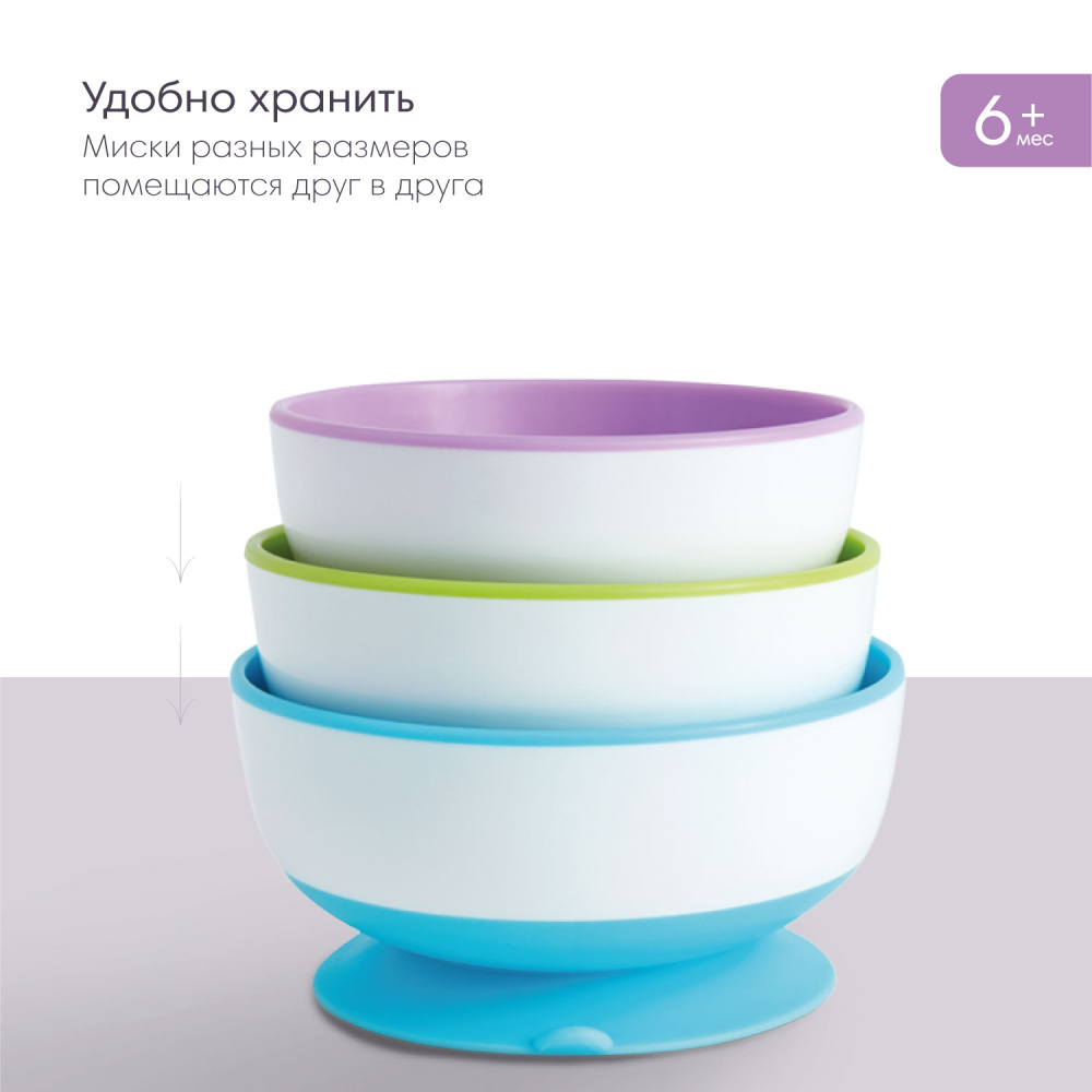 Тарелка Munchkin 250 мл 3 предм. - фото 7