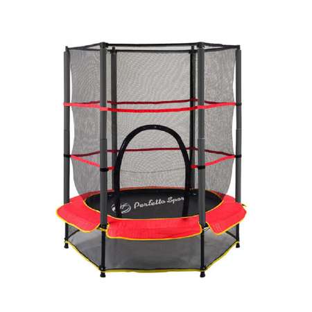 Батут каркасный Perfetto Sport с защитной cеткой 5ft диаметр 1,4 м зелёный