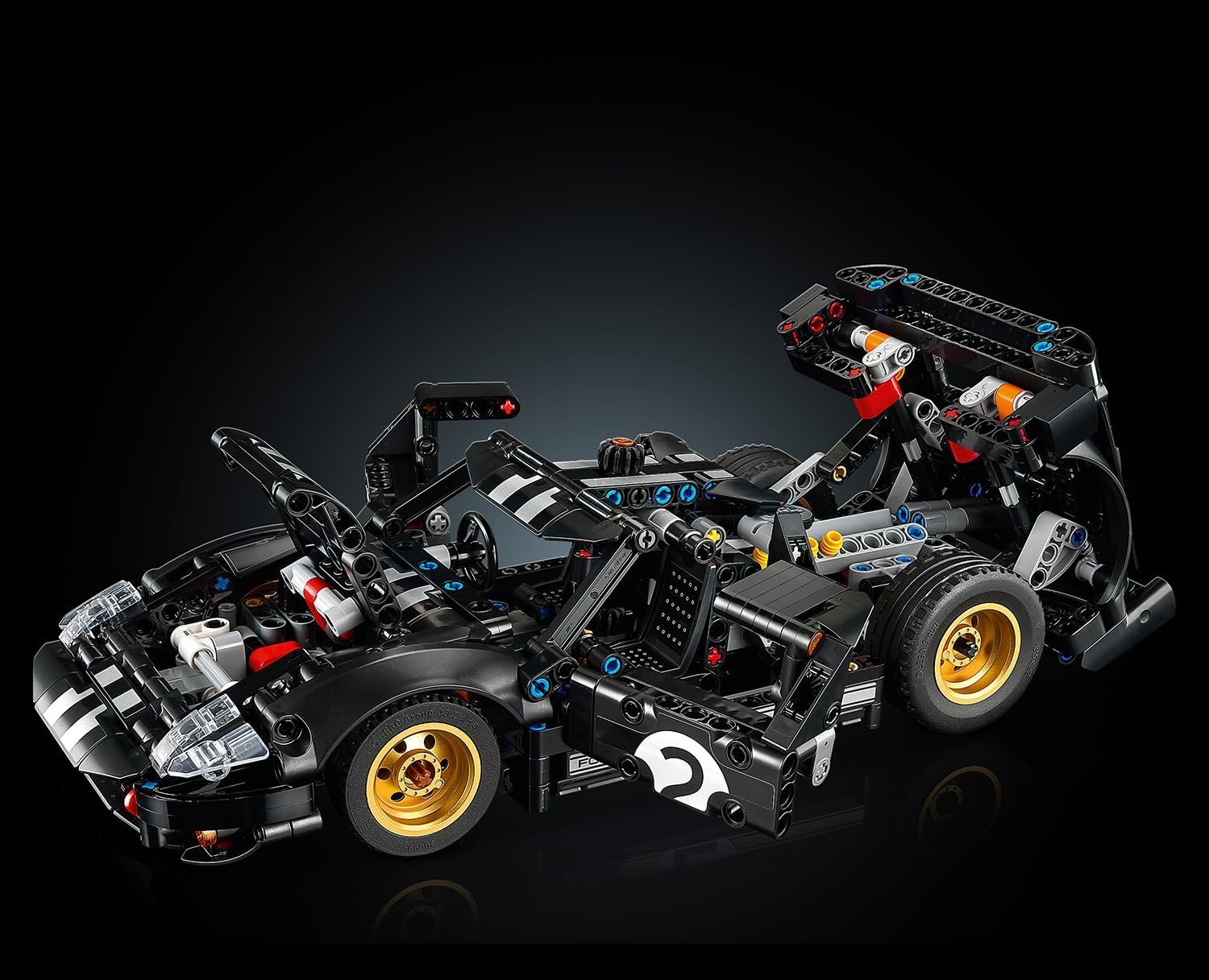 Конструктор LEGO Technic Ford GT40 MKII 1966г 793 дет. - фото 6
