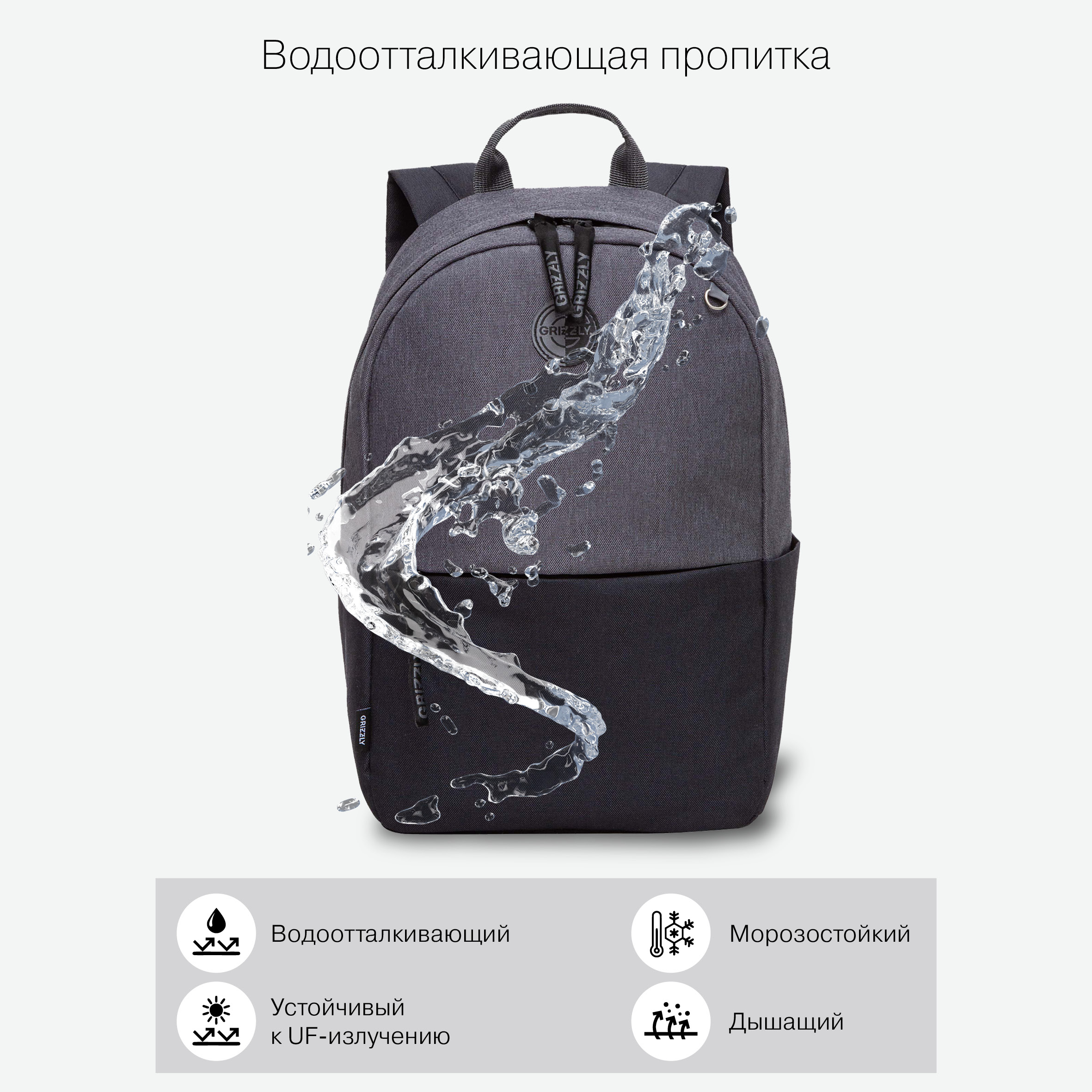 Рюкзак Grizzly для девочки - фото 9