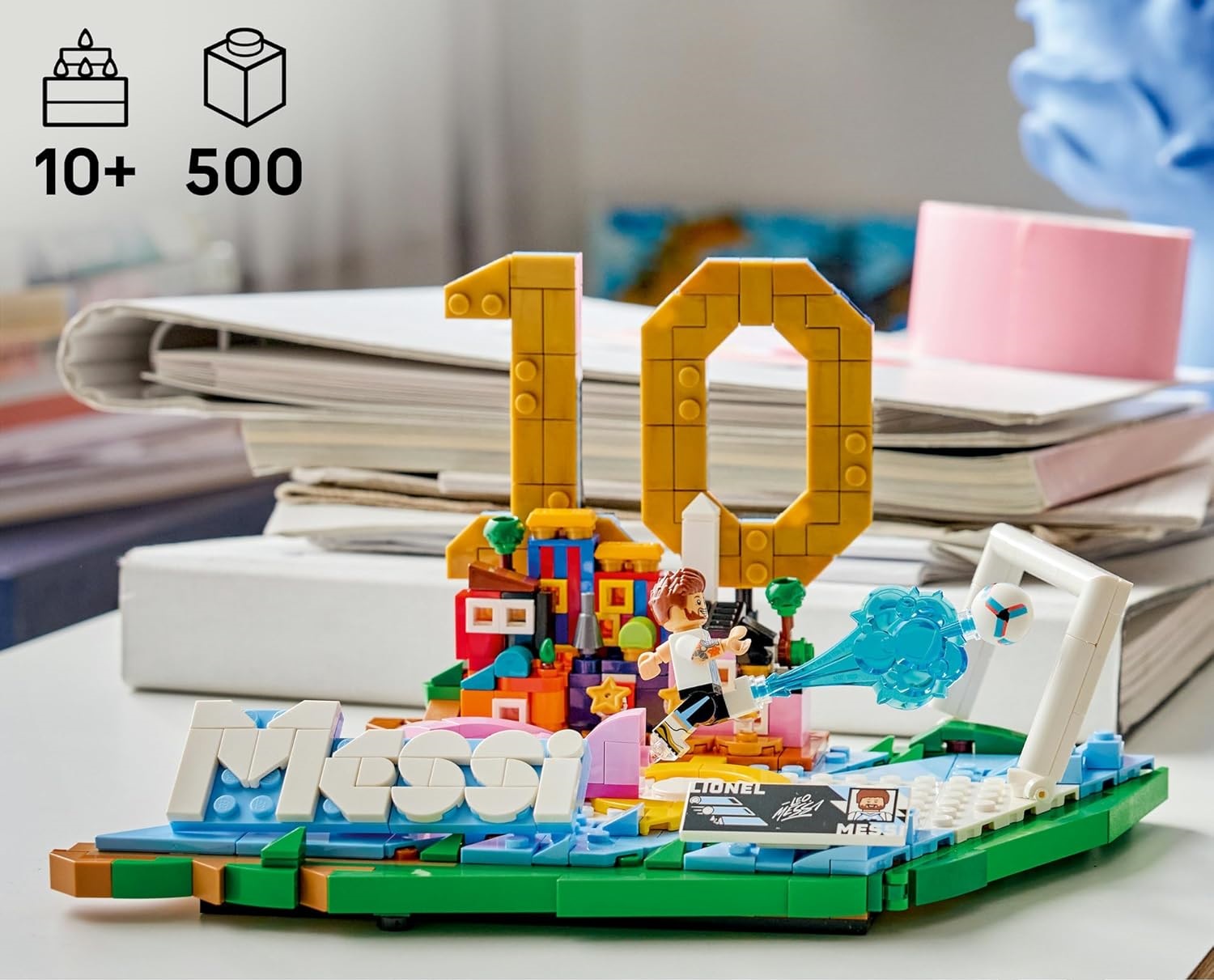 Конструктор LEGO Editions Месси-лучшие моменты 500 дет. - фото 4