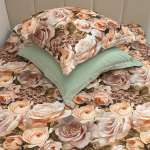 Комплект постельного белья MCotton евро Кармина 4 предм.