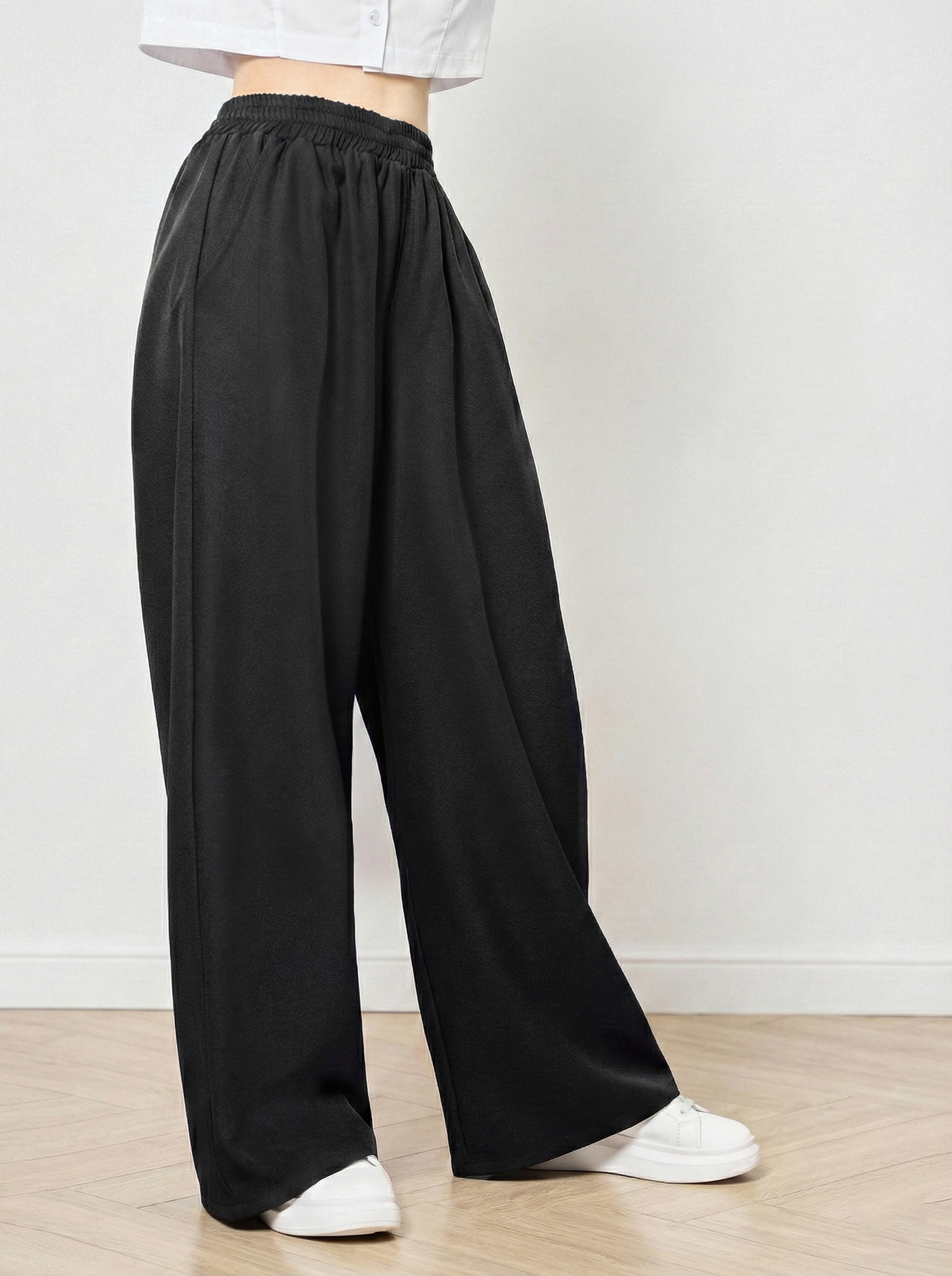 Брюки-палаццо СИНЯЯ МОДА W502B-G39 - фото 1