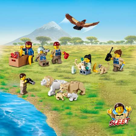 Конструктор LEGO City Wildlife Rescue Camp блочный