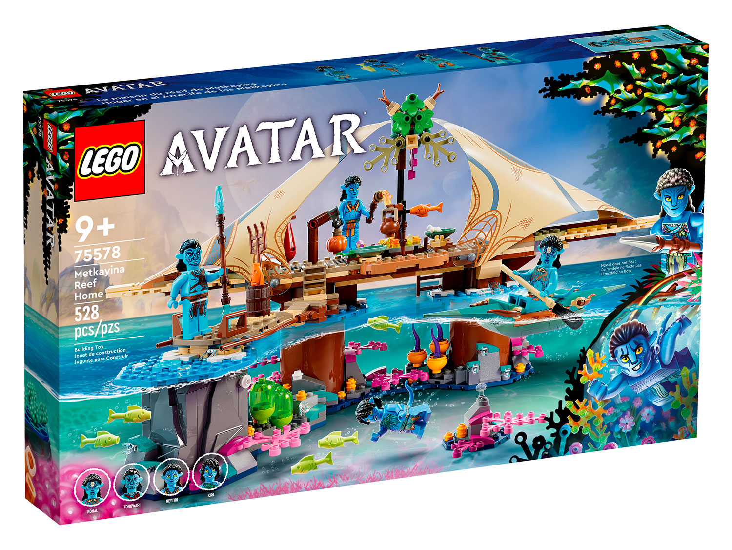 Конструктор LEGO Avatar Дом Риф Меткайна - фото 9