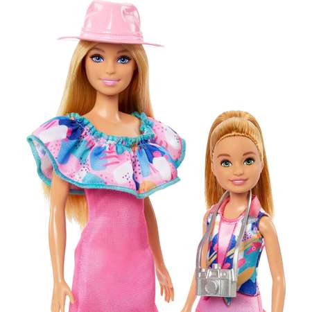 Кукла модельная Barbie Барби и Стейси с 2 собаками