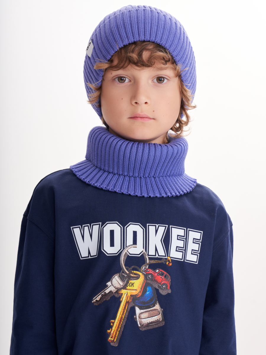 Комплект wookee Шапка_СнудФиолетовый - фото 8