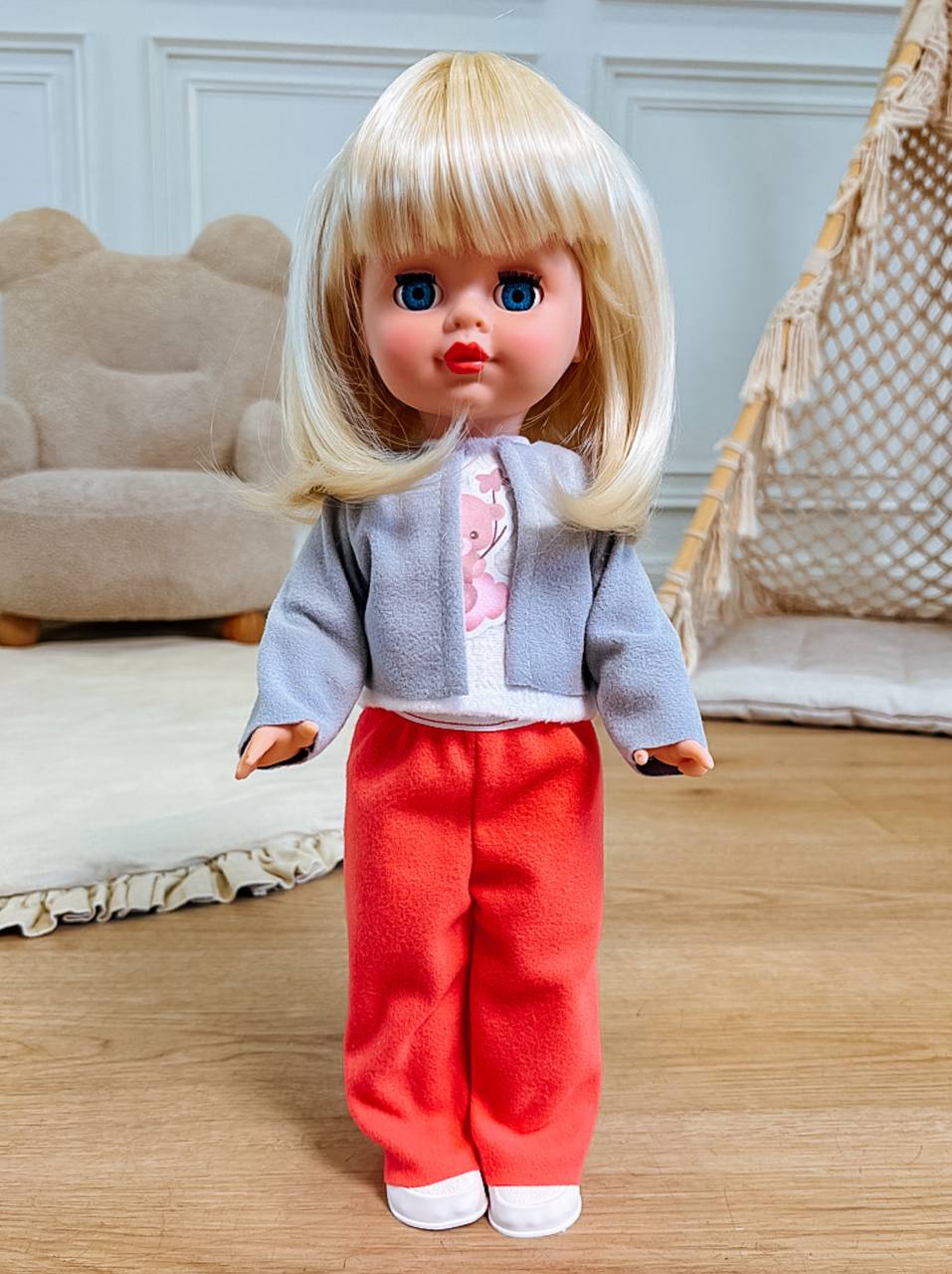 Кукла классическая СТРАНА КУКОЛ большая разговаривающая высота 40 см 25-18.3 - фото 13