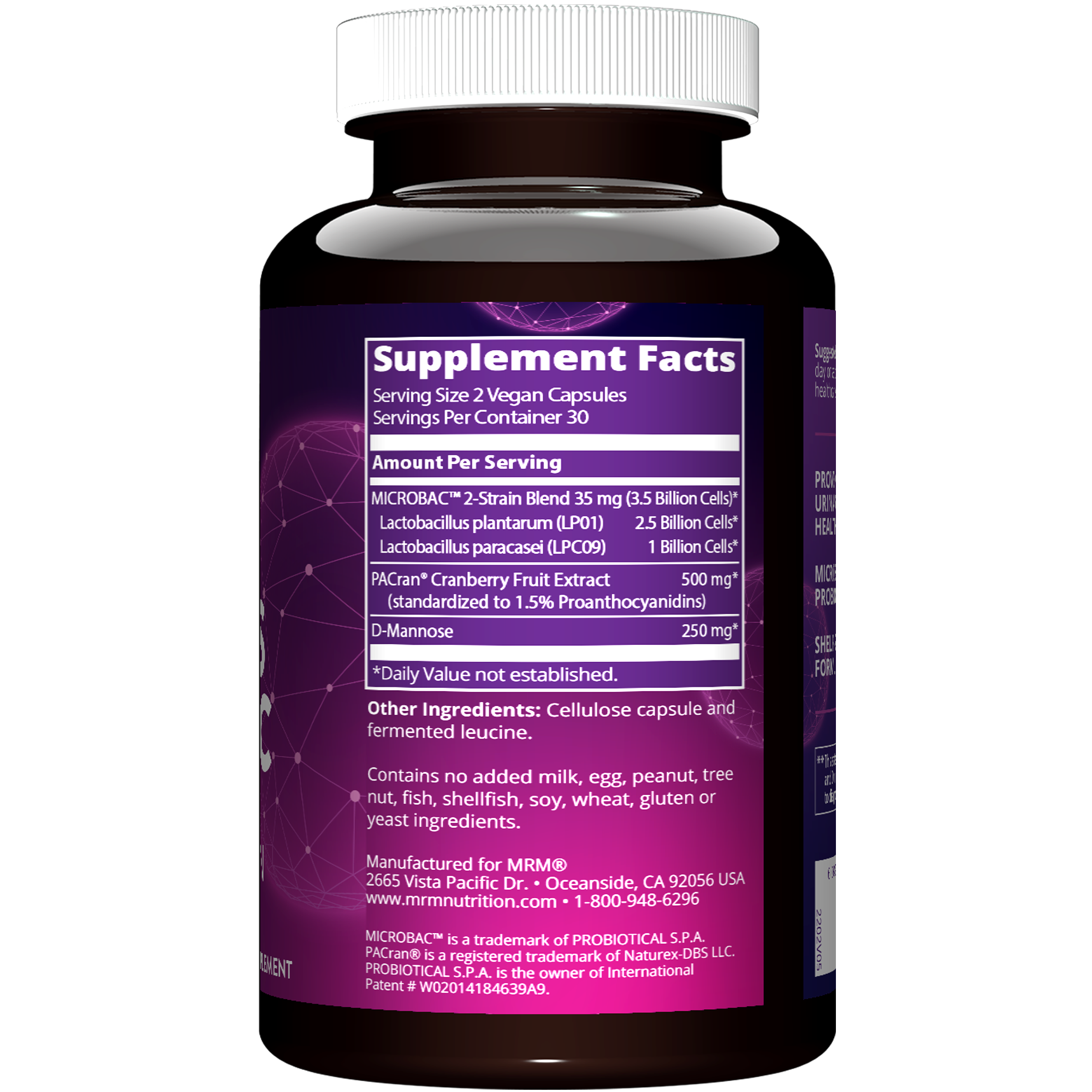 БАД MRM Nutrition Женский Пробиотик 535 мг 60 капс - фото 2