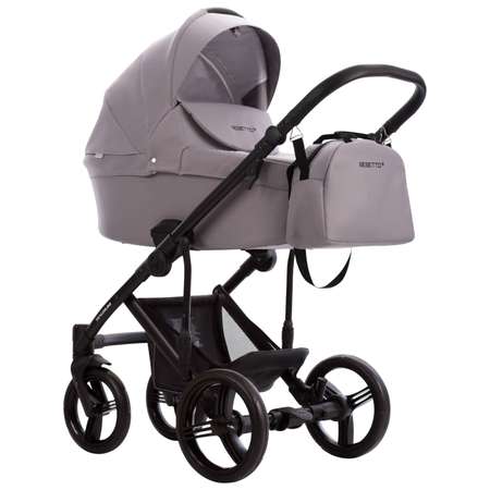 Коляска 2в1 Bebetto Magnum Light серый