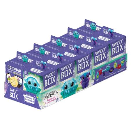Мармелад Sweet box Зверята +игрушка 10г в непрозрачной упаковке (Сюрприз) в ассортименте