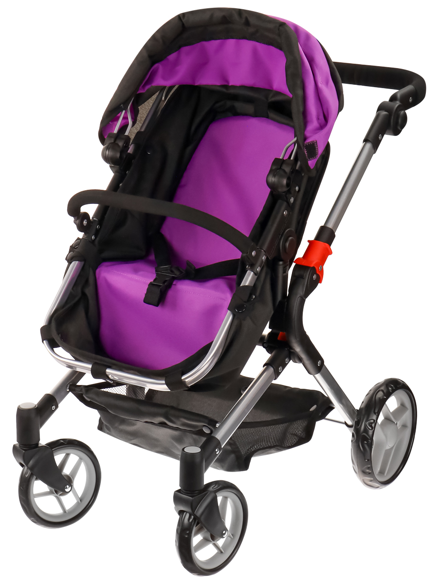 Коляска 3 в 1, коляска-трансформер для кукол MELOBO 9633A - фото 10