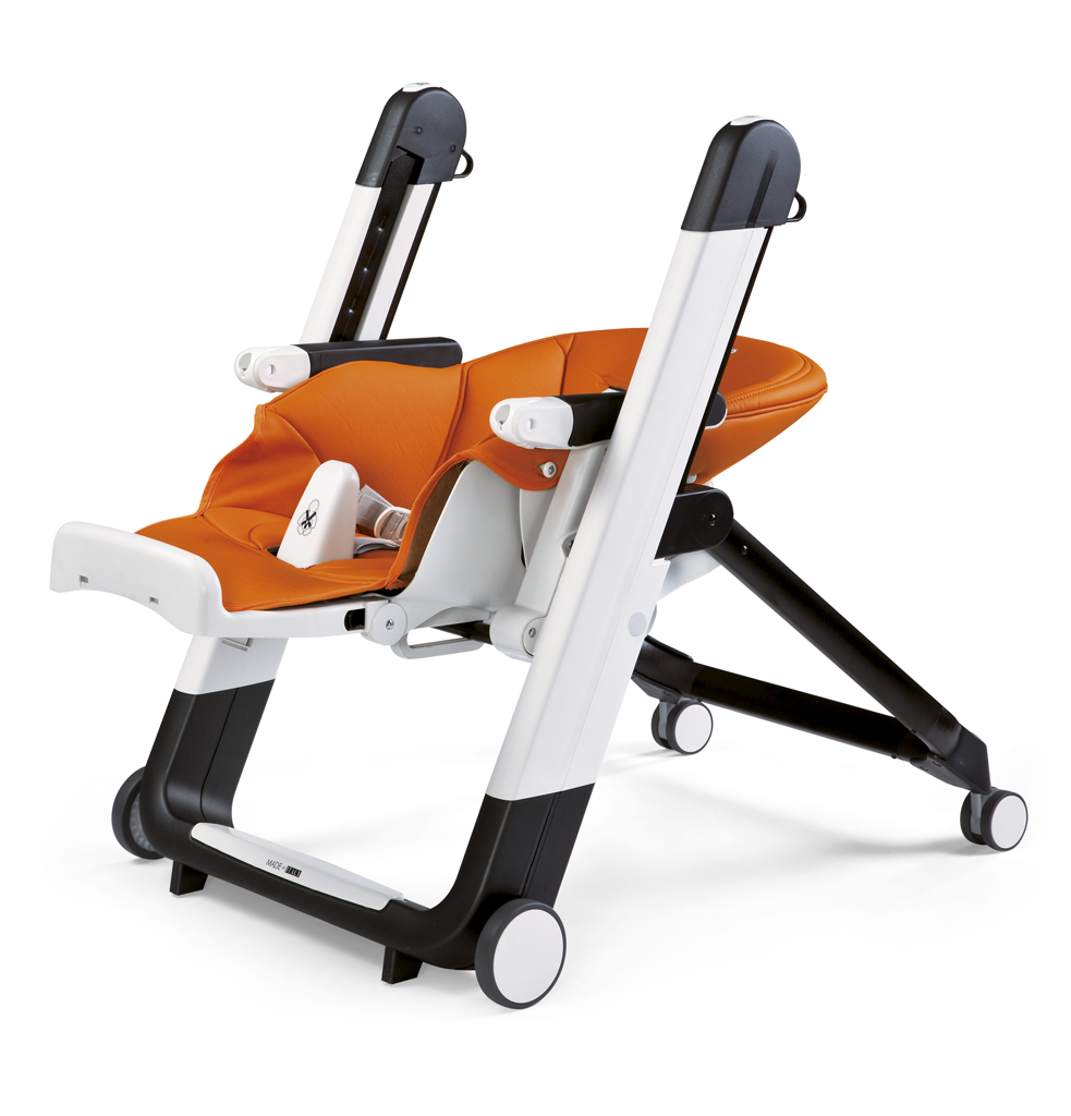 Стульчик для кормления Peg-Perego оранжевый - фото 4
