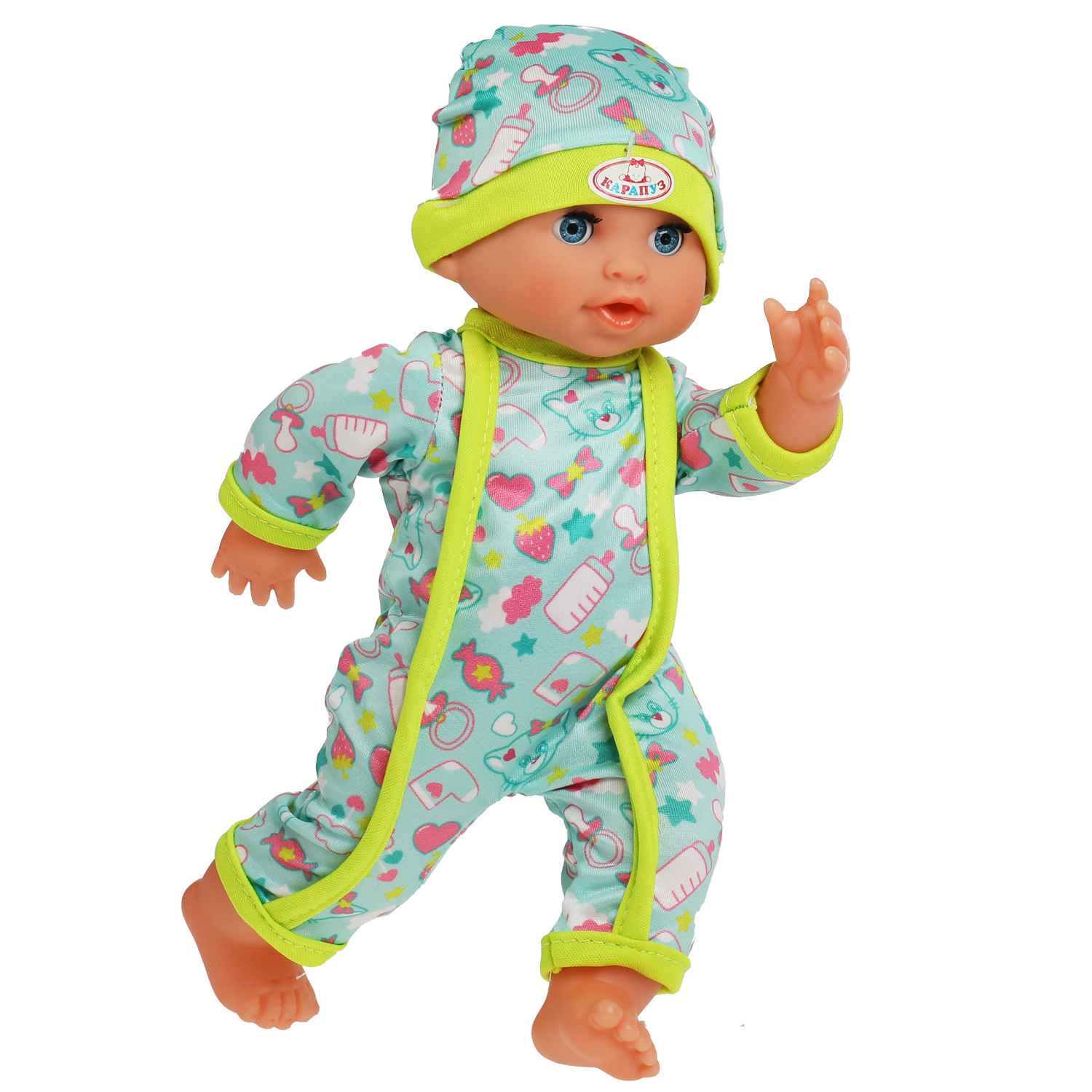 Кукла пупс Карапуз Барто Женечка высота 25 см 311513 - фото 5