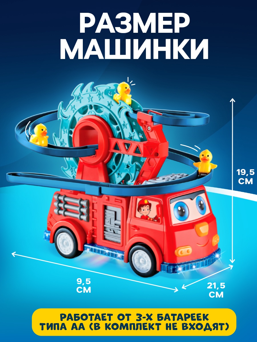 Пожарная машина Автоград 10454285 - фото 2