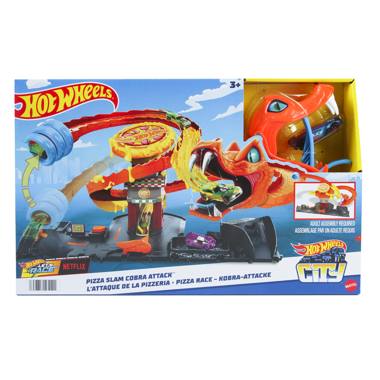 Трек Hot Wheels Атака кобры HTN81 - фото 1