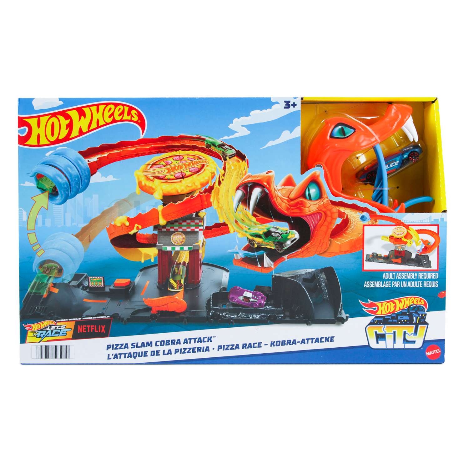 Трек Hot Wheels Атака кобры HTN81 - фото 1