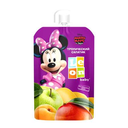 Пюре LEON baby Тропический салатик с 6 мес 90 г