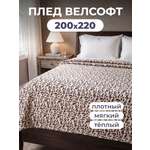 Покрывало Happy Family Аллегро 200 x 220 см велсофт