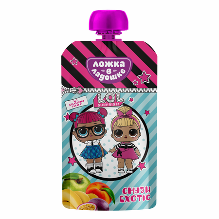 Пюре L.O.L. Surprise! ТМ смузи exotic 115г с 9месяцев в ассортименте