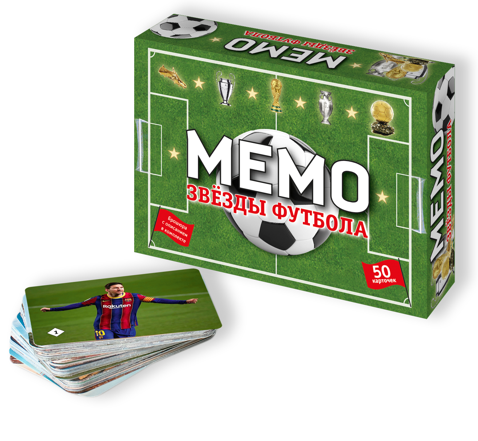 Настольная игра АльфаТойс Звезды футбола - фото 2