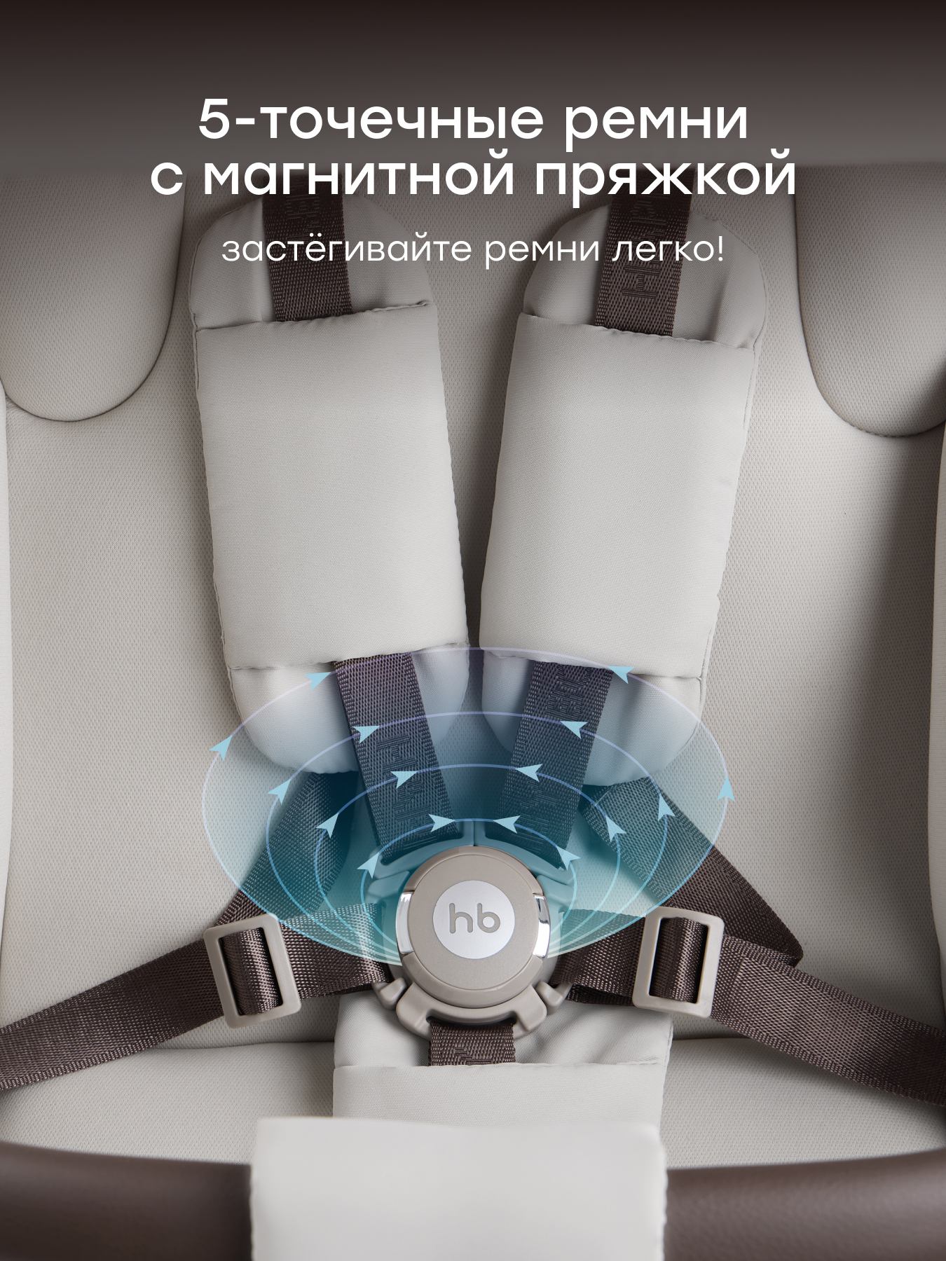 Коляска прогулочная Happy Baby Neez серый - фото 8