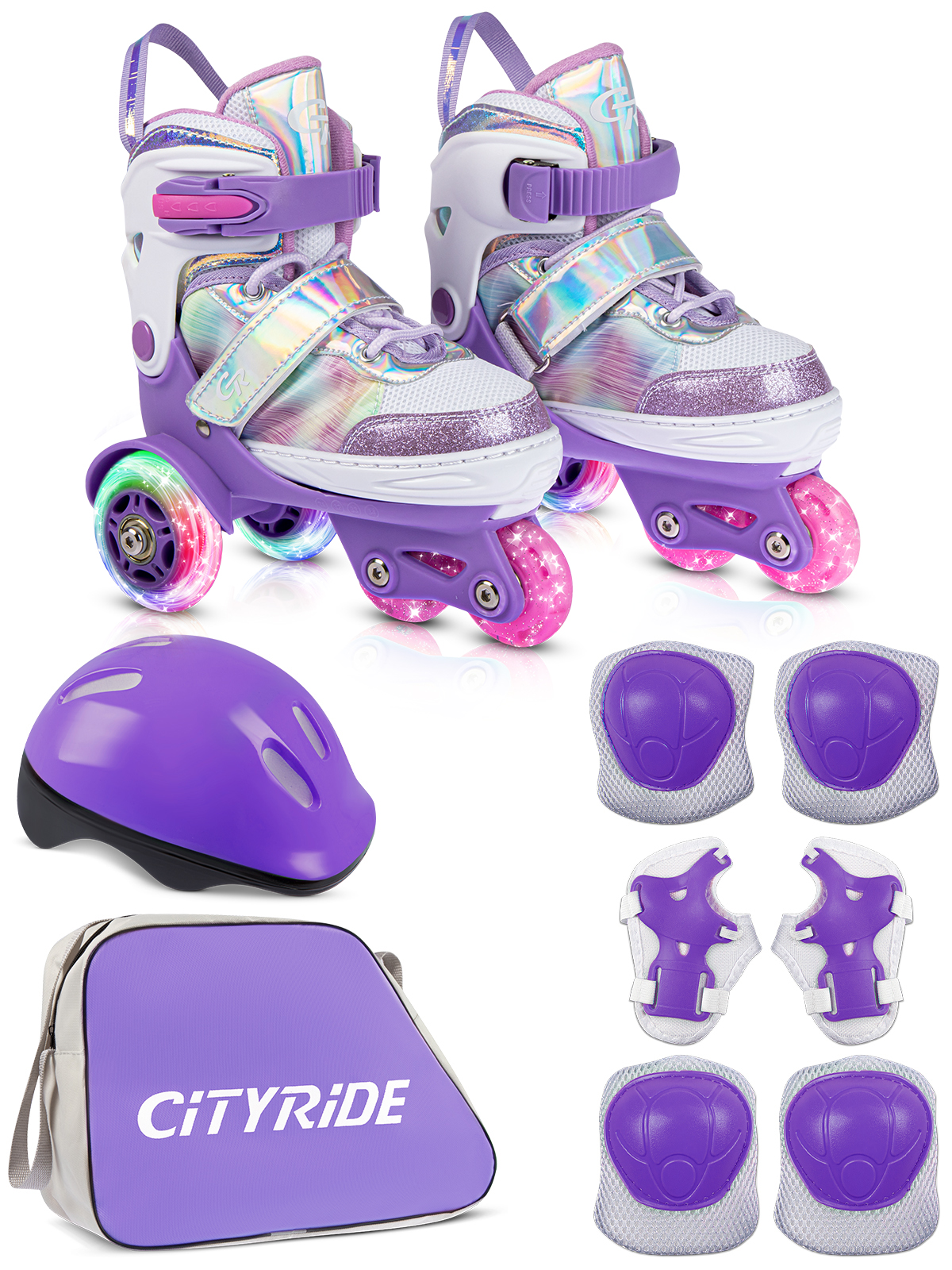 Роликовые коньки CITYRIDE XS 26-29 - фото 12