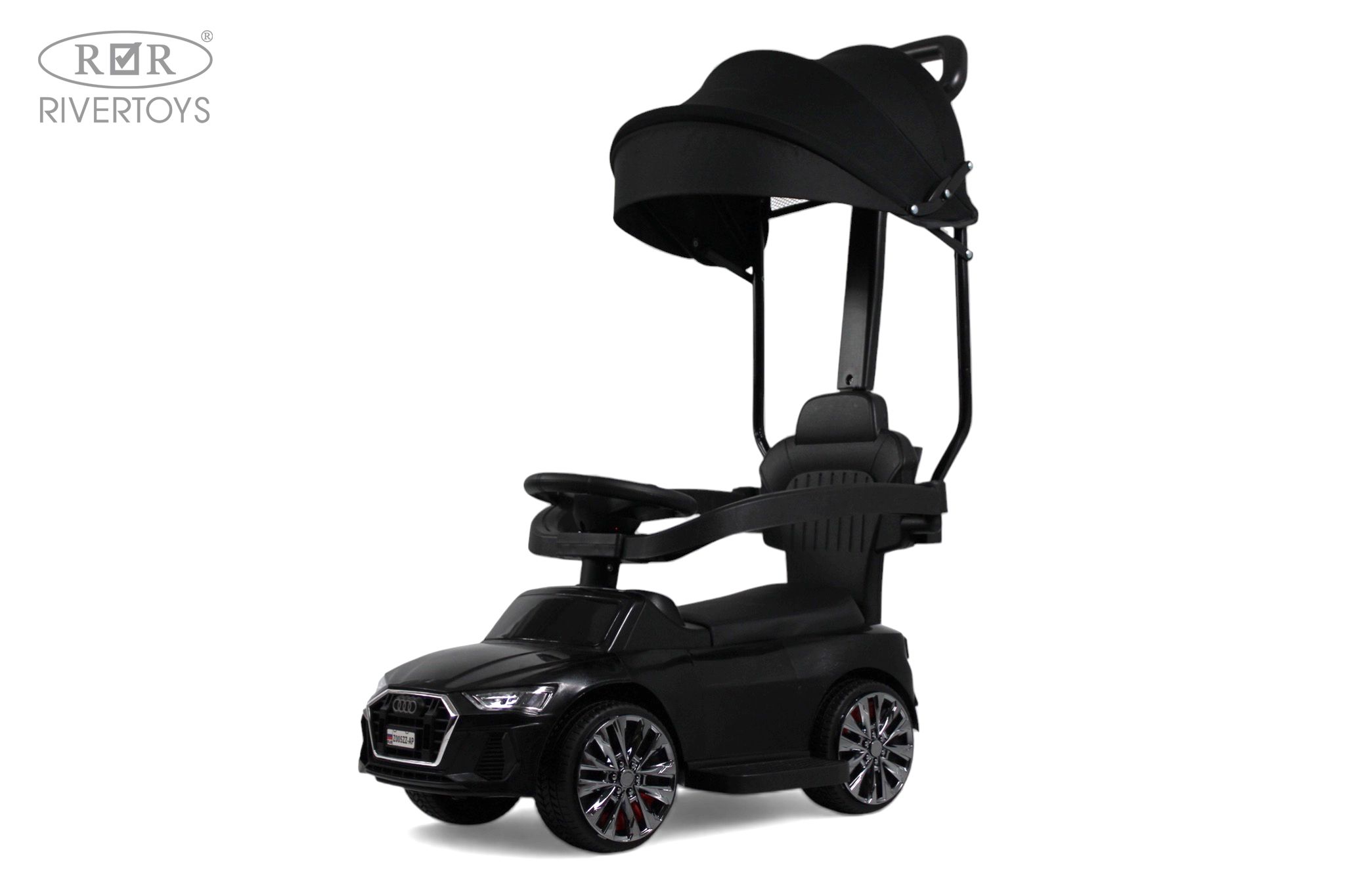 Каталка RIVERTOYS Z005ZZ-AP-BLACK черный - фото 1