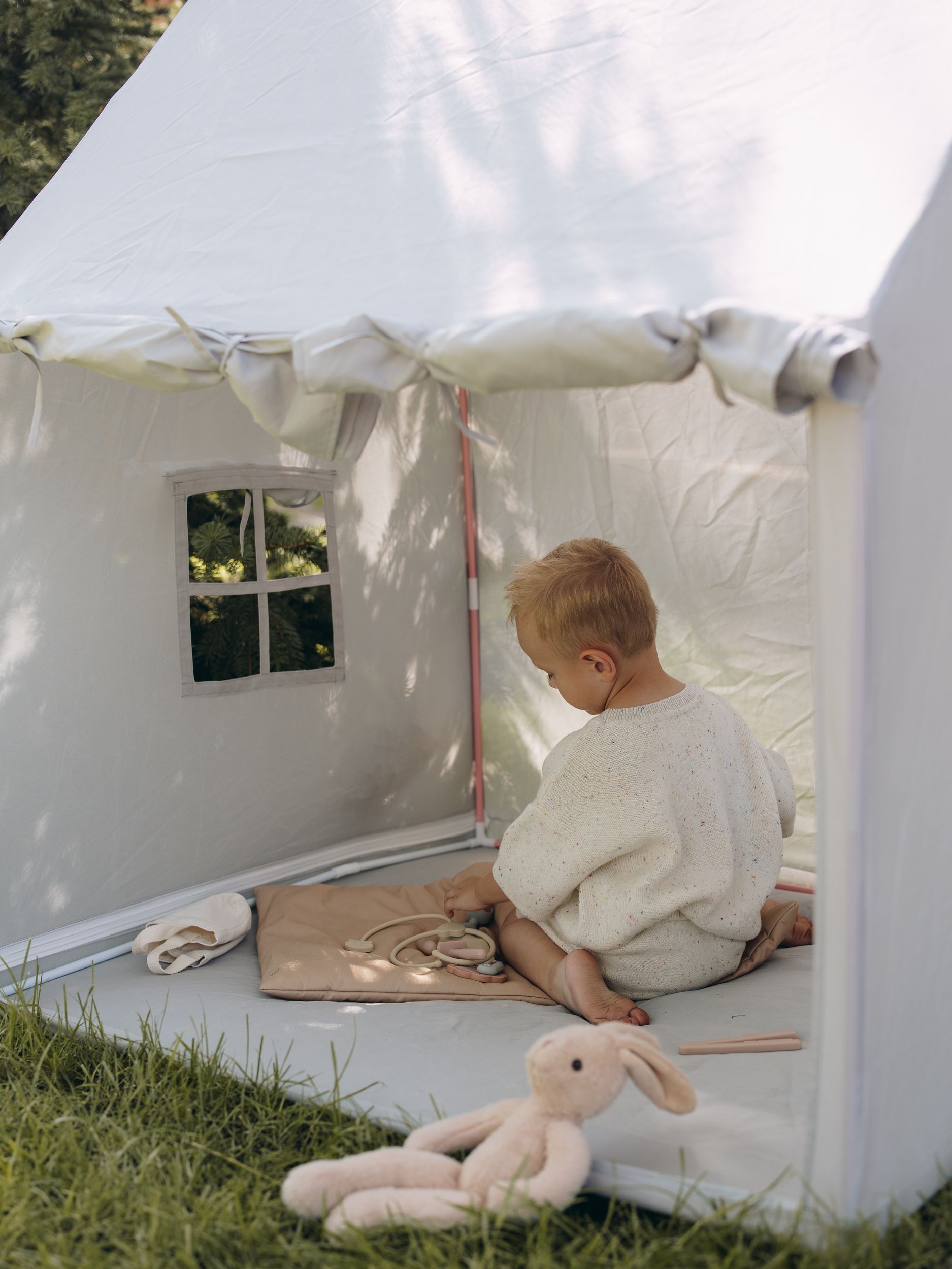 Домик Timikbaby бежевый - фото 1